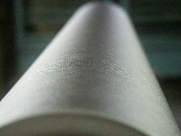 Walze mit mattierter Chrom-Oberfl�che